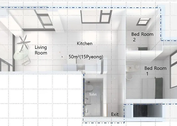 Sunu - 45m Panoramic River View - 4m Ceiling