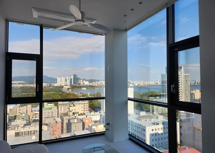 Sunu - 45m Panoramic River View - 4m Ceiling 3* Seul